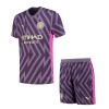 Conjunto (Camiseta+Pantalón Corto) Portero Manchester City Segunda Equipación 23-24 - Niño